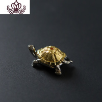 封后双层合金铜葫芦香插迷你香炉香座线香托/盘香香架 香道香薰炉 金钱龟-金银色香薰灯炉/器具