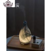 封后琉璃香薰机家用卧室精油超声波香薰加湿器插电喷雾香薰香炉灯 琉璃香薰机+甜橙精油5香薰灯炉/器具