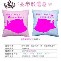 封后新款十字绣抱枕手工情侣一对卡通公仔小件简单卧室靠枕自己绣刺绣 [丝线]枕边人+摆渡人一对不带枕芯