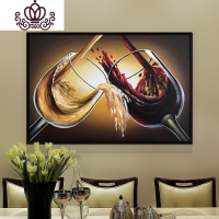 封后5d钻石画客厅杯酒餐厅红酒杯卧室钻石绣2019点钻十字绣满钻新款 [AB彩钻]满钻全贴180*120厘米