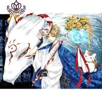 封后2019新款十字绣夏目友人帐线绣动漫卧室简单送男朋友自己绣手工3D 夏目友人帐[80*53CM]满钻钻量多30%