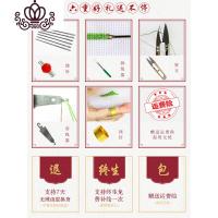 封后十字绣抱枕手工结婚款婚礼新款情侣抱枕套自己绣枕头一对小件2019 [郎才+女貌]一对[含枕芯]品质棉线