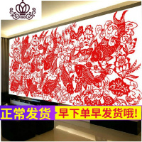 封后蒙娜丽莎十字绣2019新款简约现代客厅富贵年年有余鱼年画剪纸鱼 长绒棉线200*75厘米中格3股