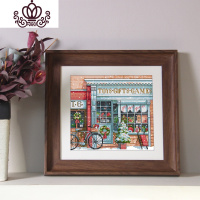封后十字绣2019新款绣小件自己绣手工初学者风景新手简单小幅欧式客厅 11格生态棉线34×29cm清新印花线量多配20%