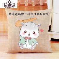 封后十字绣2019新款绣手工简单清新自然风情侣一对十字绣抱枕套自己绣 [棉线]反思一下+1个枕芯