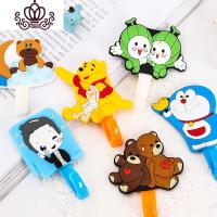 封后10个卡通无痕挂钩强力粘胶插座挂钩免打孔粘钩浴室挂背墙壁装饰 随机发5只装