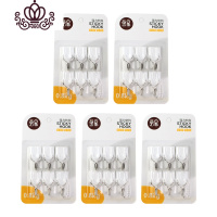 封后荣星粘钩小号白色力粘胶挂钩30只装 承重0.8kg挂帽子钥匙钩子 30个装粘钩承重0.8kg