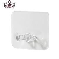 封后10个透明插头挂钩无痕强力电源粘钩插座电线免钉支架挂勾