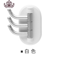 封后追月与白分支可旋转挂钩多用厨房无痕浴室墙壁置物架免钉粘钩挂钩 随机三只(9折)