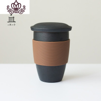 封后小皿泡茶杯茶水分离陶瓷带过滤网办公室家用男女定制喝茶水杯子