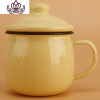 封后大肚子搪瓷杯日式加厚搪瓷杯办公室水杯马克杯情侣杯儿童杯水杯