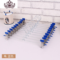 封后家用裤子架多功能裤夹子不锈钢夹子内裤衣架防滑无痕裤挂防风晾晒