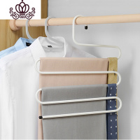 封后多功能裤夹子家用S型多层裤架裤子衣架衣柜收纳裤挂架子裤夹大号