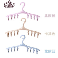 封后防风夹子衣架塑料带卡扣多功能晾衣夹文胸内衣架晾袜架衣撑衣服架