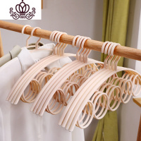 封后领带架子皮带挂架圈圈环晾衣架衣撑防滑晒衣架围巾架丝巾架