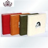 封后绒面纸芯6寸200/300张相册可记事,大6寸,4D,6D, 4色可选 大6寸200绒面橙色