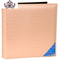 封后高级仿皮相册5寸600张,3r家庭宝宝影集 米黄色鳄鱼纹