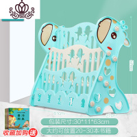 封后儿童书架落地宝宝绘本架简易小书柜经济型学生小孩落地图书收纳架