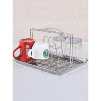 杯架家用水杯挂架创意杯架托盘不锈钢沥水架玻璃杯陶瓷杯马克杯架