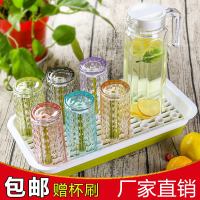 高品质加厚塑料沥水杯架 玻璃杯子挂架 奶瓶控水支架 茶杯沥水架