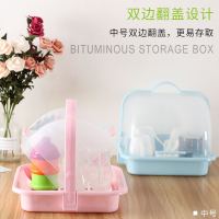 防尘水杯架家用沥水放水杯的置物托盘玻璃杯茶碗收纳盒酒杯挂架