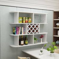 创意墙上酒柜餐厅红酒架壁挂置物架现代简约客厅墙壁架壁挂式酒架