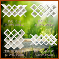 定制家用红酒格子菱形红酒架子实木免漆壁挂酒插酒柜简约葡萄酒架