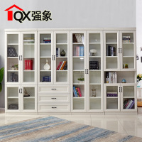 欧式自由组合书柜书架简约现代带柜子储物柜多功能文件柜F-206