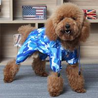 小狗衣服狗雨衣小型犬宠物泰迪比熊四脚防水衣狗狗雨披夏装中型犬舒适时尚创意宠物用品宠物服饰及配件宠物雨衣