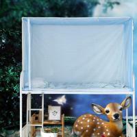 纯色加密加厚封闭性好女寝室学生宿舍蚊帐上铺0.9米上下床寝室下铺1.0m单人床拉链蚊帐床上用品家纺蚊帐