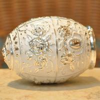 牙签盒牙签筒手压顶自动式牙签罐时尚创意牙签座家居酒店摆件牙签收纳盒储物盒置物盒整理盒生活日用家居收纳整理用品