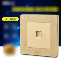 电工86型暗装墙壁开关插座单电脑插座网线插座网络插座面板家装建材及五金电子电工插座电脑插座