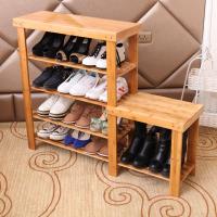 亲子高低穿换鞋凳储物挡尘创意鞋架小小储鞋柜收纳凳储物凳置物凳生活日用家庭清洁收纳整理用品储物凳收纳凳