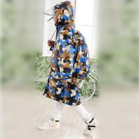 时尚儿童雨衣男女宝宝学生迷彩雨披