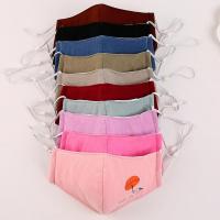 冬季纯棉PM2.5防雾霾滤片防尘防护口罩加厚保暖立体口罩