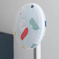 PEVA印花全罩式风扇防尘罩 圆形--几何图案