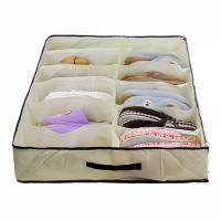 大容量带提手12格透明收纳鞋袋防尘鞋柜67*56*15cm