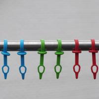 3代加长款晾衣杆固定挂钩晾衣架防风钩晒衣架锁扣防滑夹20个装