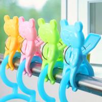 12只加厚大号衣架防风夹塑料夹晒被子夹被单床单浴巾夹强力大夹子