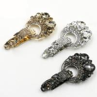 纽扣女貂皮貂扣水钻对扣大衣扣子带钻鸭嘴扣装饰皮草搭扣钮扣-Y24白色