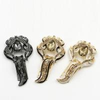 貂皮大衣水钻扣子A钻镶钻纽扣鸭嘴扣女装皮草扣对扣-Y30金+黑