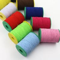 家用diy缝纫饰品配件彩色细圆弹力线串珠绳松紧线佛珠线手工绳子-深蓝一卷