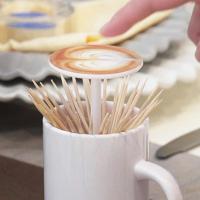 客厅牙签盒手压按压式牙签筒家用简约牙签罐牙签桶-创意咖啡杯牙签筒1个