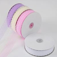 布艺蕾丝系列花丝带蛋糕饰品礼品包装材料彩带织带-咖啡色宽3.0cm 50码每卷