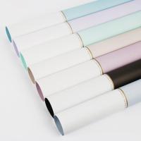 七夕空白格琅青纸 花店包花束用品礼品鲜花包装纸材料-卡其色 10张每包