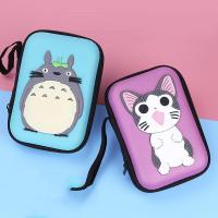 数据线卡通收纳包硬盘收纳盒数码充电器保护盒移动电源便携包