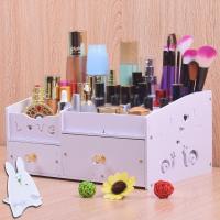 梳妆台收纳盒欧式小号迷你多格储物盒化妆品刷子置物架大容量整理盒