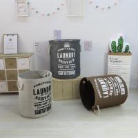 束口布艺脏衣篮超大号儿童玩具收纳桶帆布收纳袋衣服收纳筐收纳篮