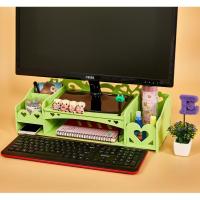 办公室电脑增高架桌面收纳盒台式显示器屏幕简约现代护颈底座支架