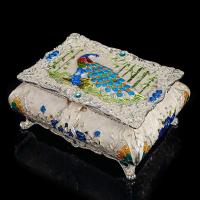 欧式仿古创意复古时尚首饰盒家用迷你公主化妆小号饰品盒收纳盒